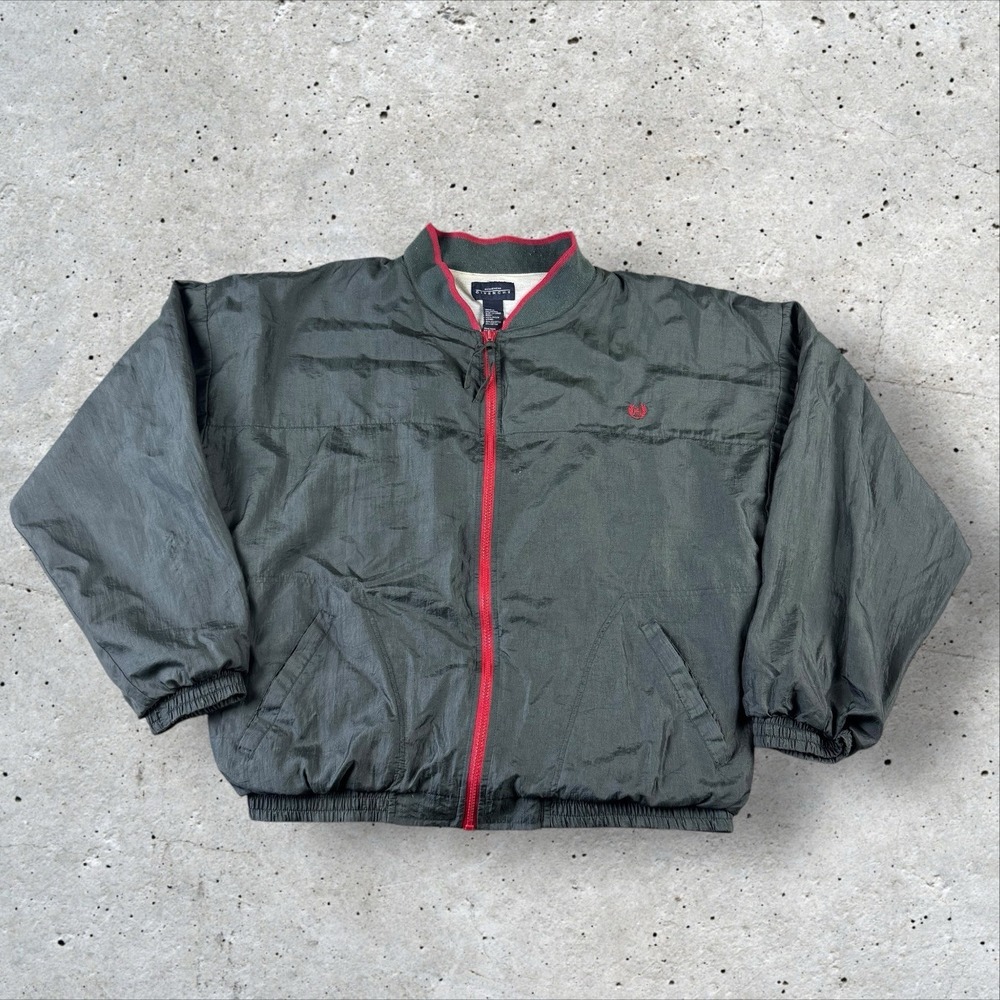 Vintage Givenchy‎ Activewear Windbreaker Jacket Mens XL 80s 90s Retro Track